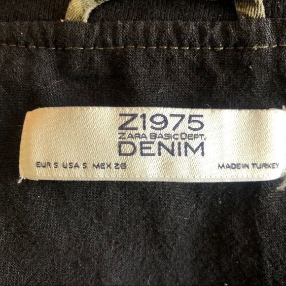 Zara Camouflage Bomber Jacket Size Small - Picture 6 of 7